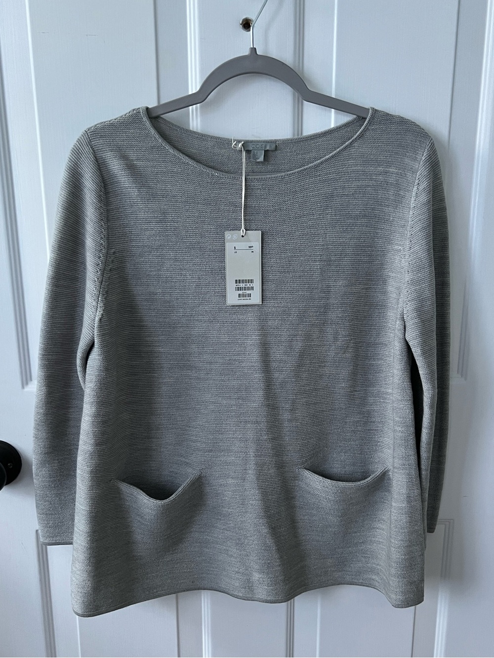 NWT COS Merino Wool Sweater with Pockets